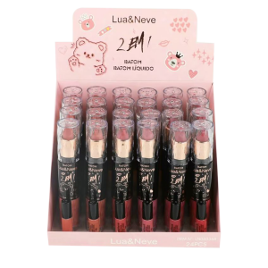 Batom Liquido 2x1 - Lua&Neve LN05036B